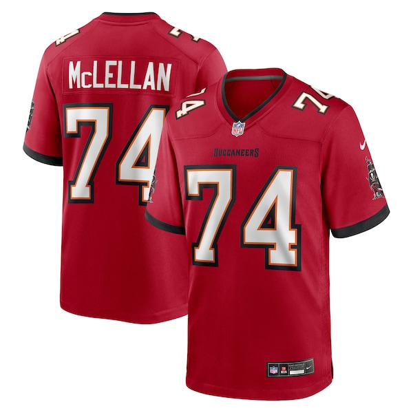 Tyler McLellan Tampa Bay Buccaneers Nike Team Game Jersey -  Red