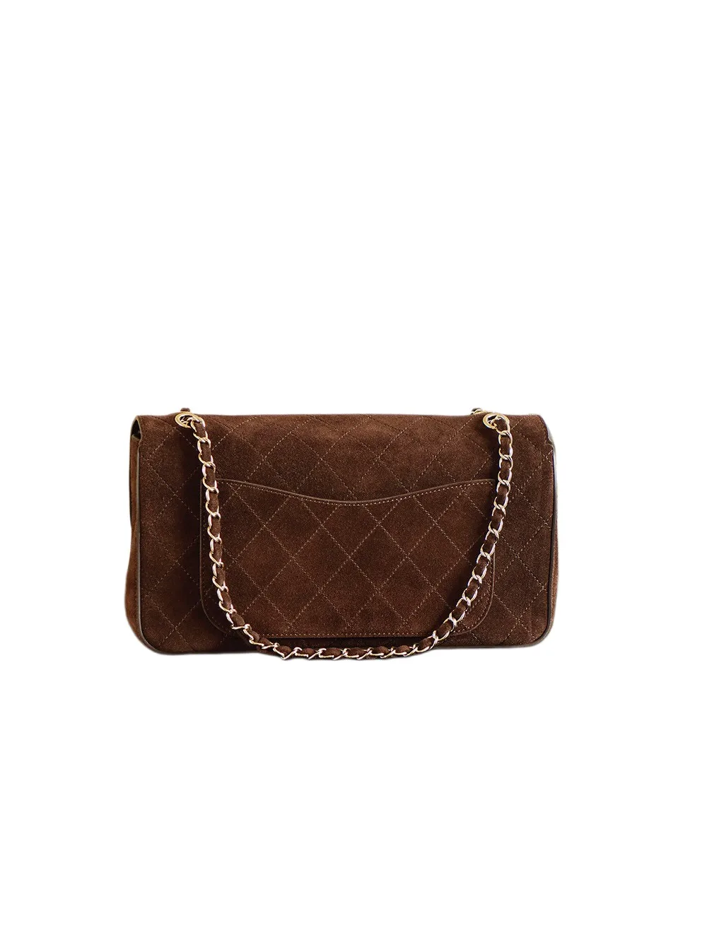Chanel Brown Classic Flap Quilted Leather Shoulder Bag product photo from LabelPicks
