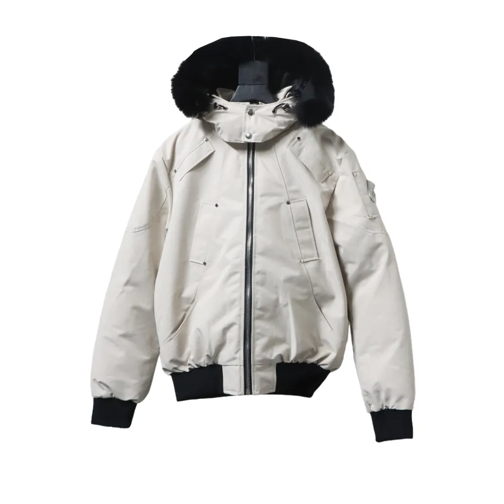 Moose knuckles Men’s down jacket off-white