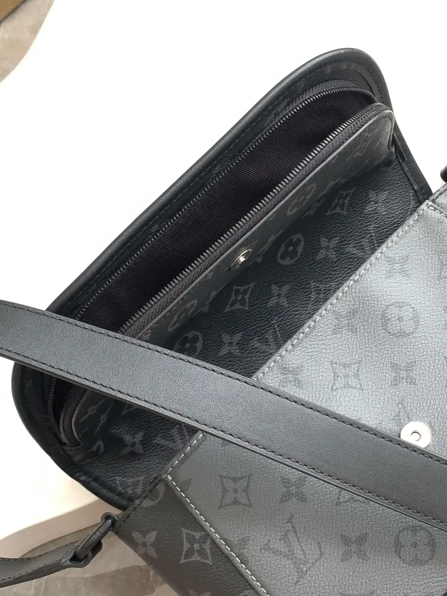Louis Vuitton Canvas and Leather Crossbody Bag product photo from LabelPicks