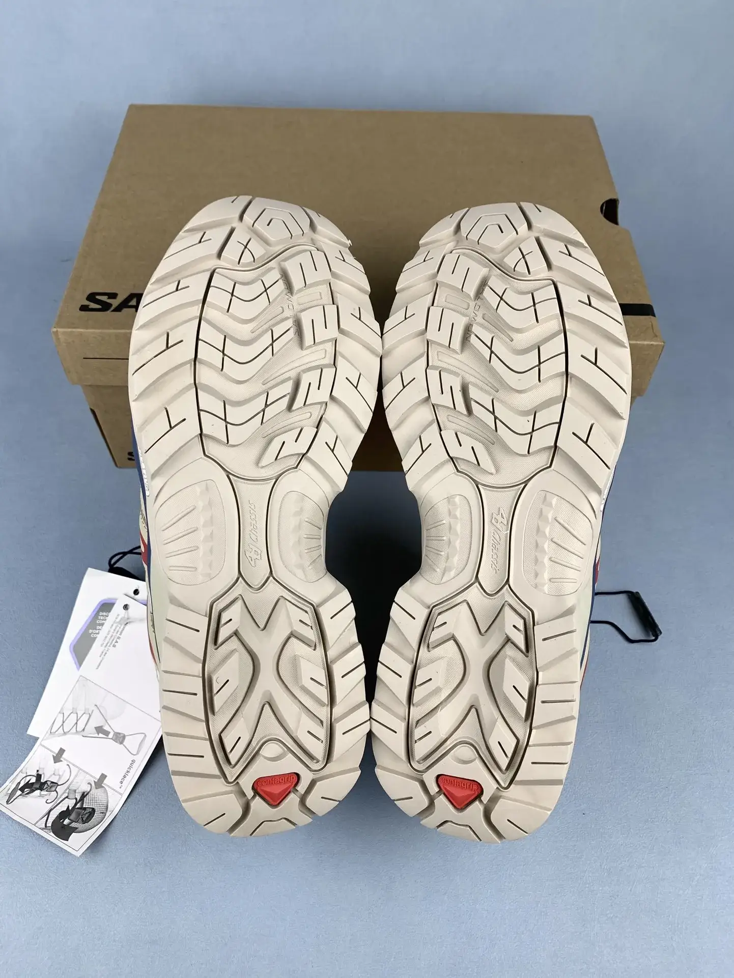 Salomon XT-Quest “Cream White Red” Shoes product photo from LabelPicks