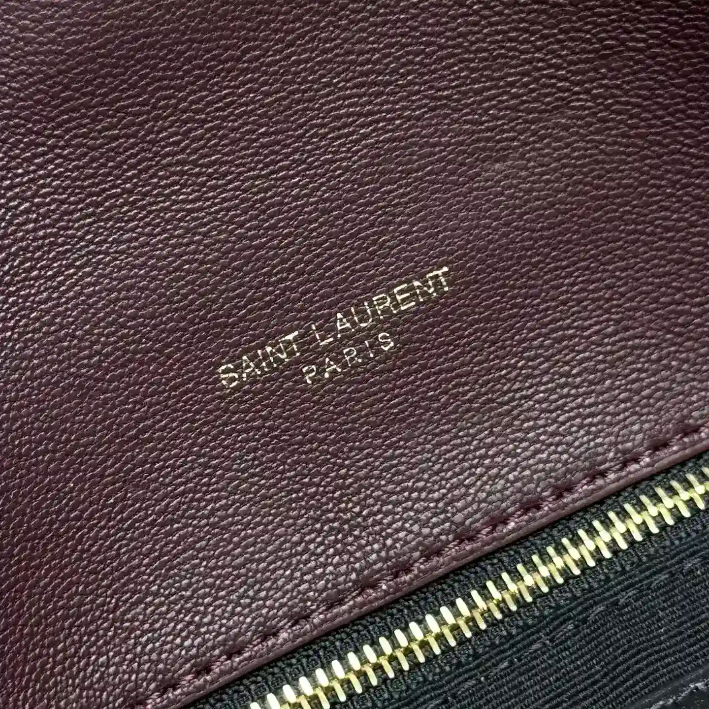 Saint Laurent Loulou Burgundy Quilted Leather Shoulder Bag product photo from LabelPicks