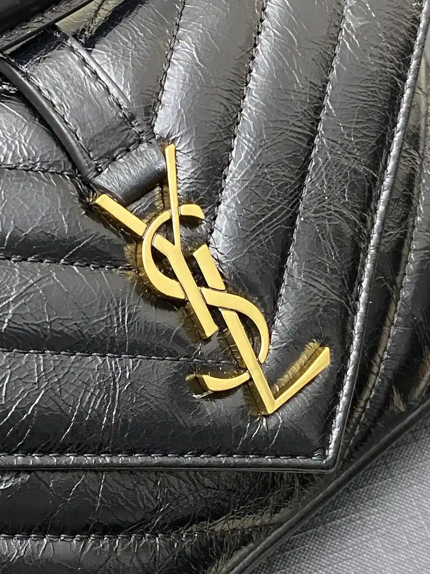 Saint Laurent Black College Shoulder Bag product photo from LabelPicks