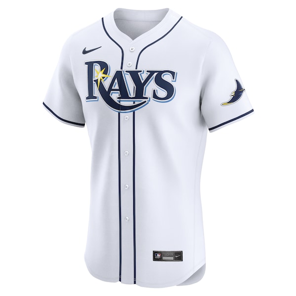 Tampa Bay Rays Nike Home Elite Jersey - White