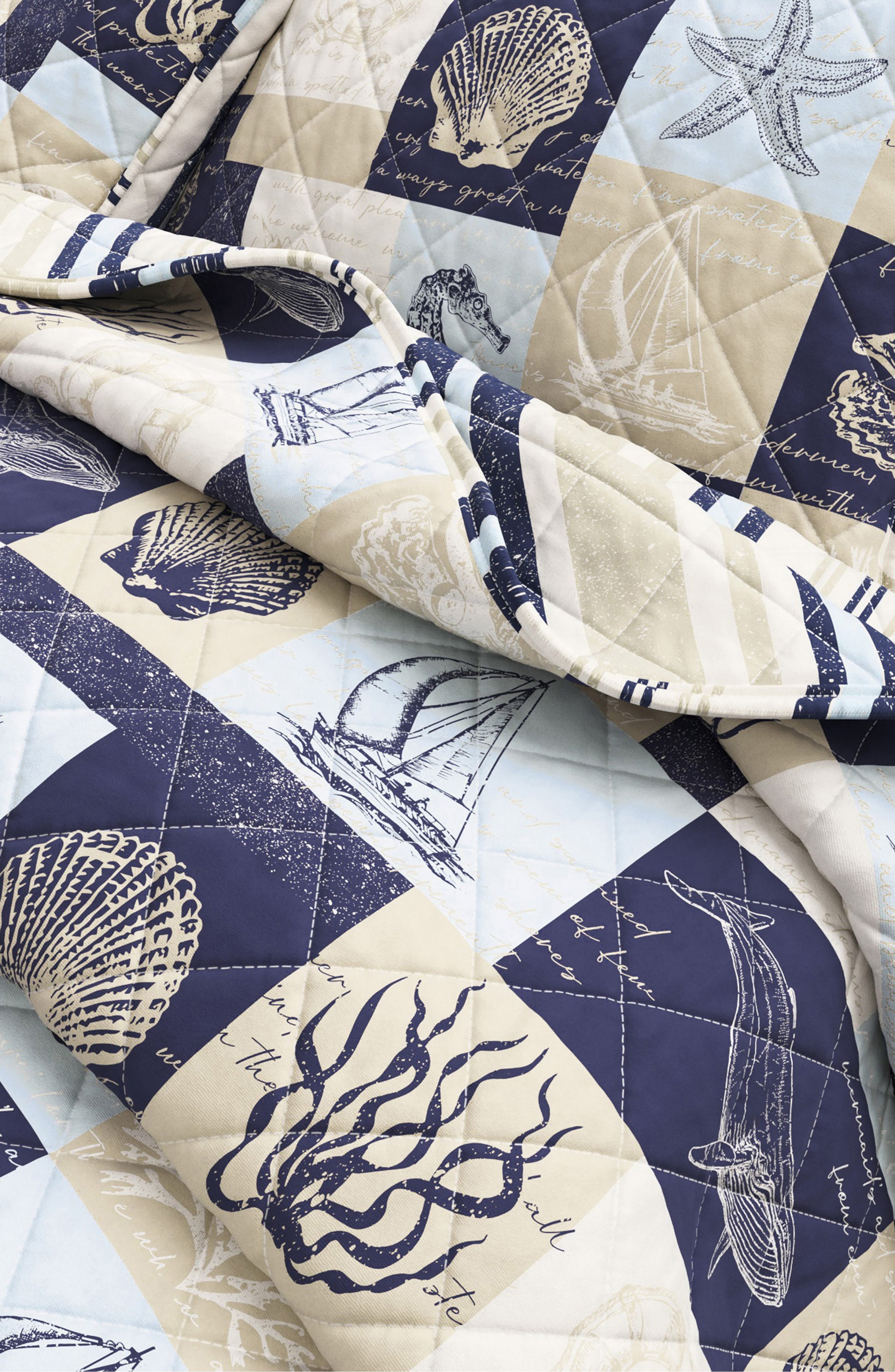 Woven & Weft Coastal Patchwork Quilt Set