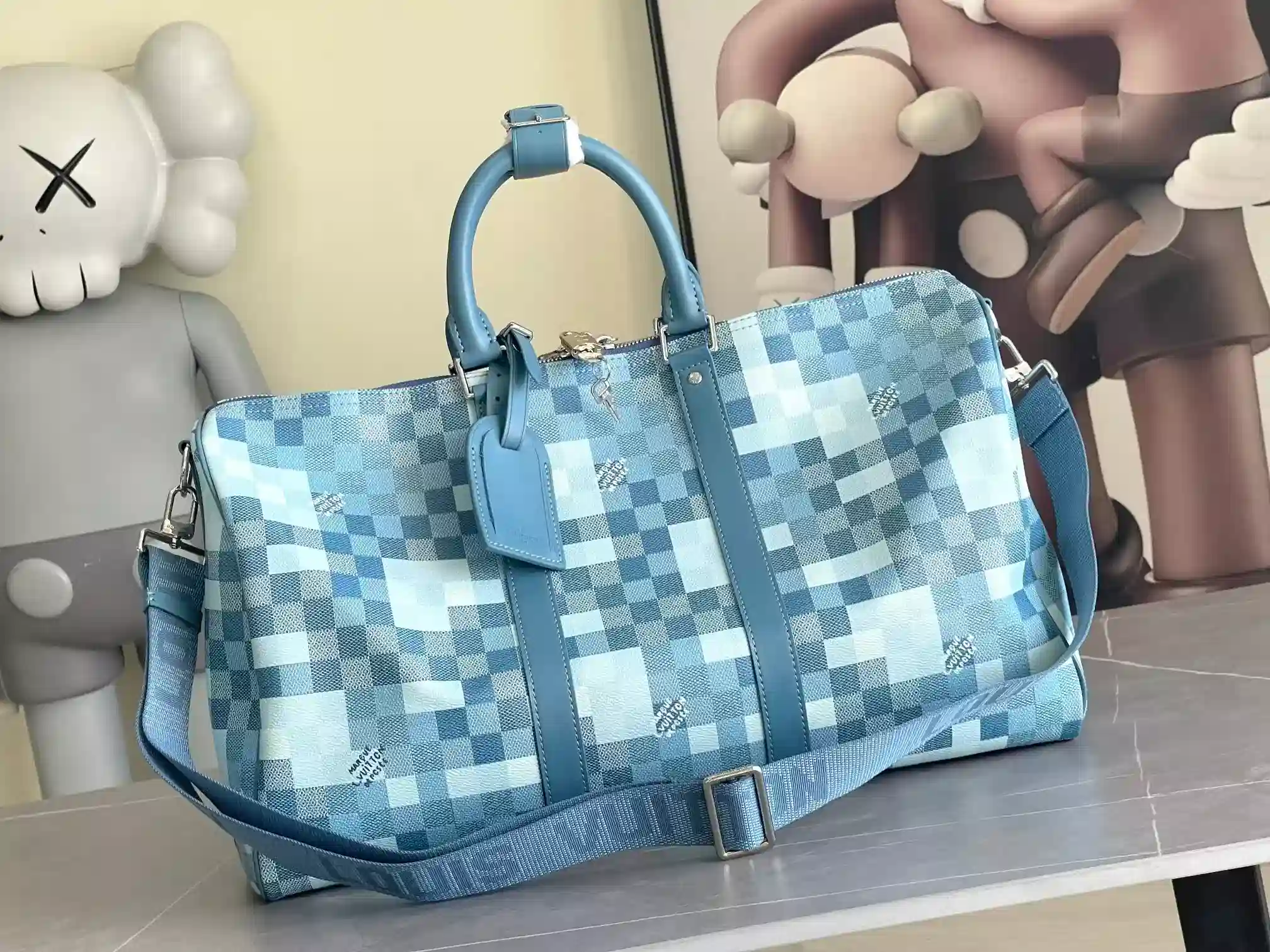 Louis Vuitton Keepall Damier Canvas Tote Bag product photo from LabelPicks