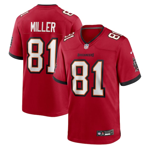 Ryan Miller Tampa Bay Buccaneers Nike Team Game Jersey -  Red