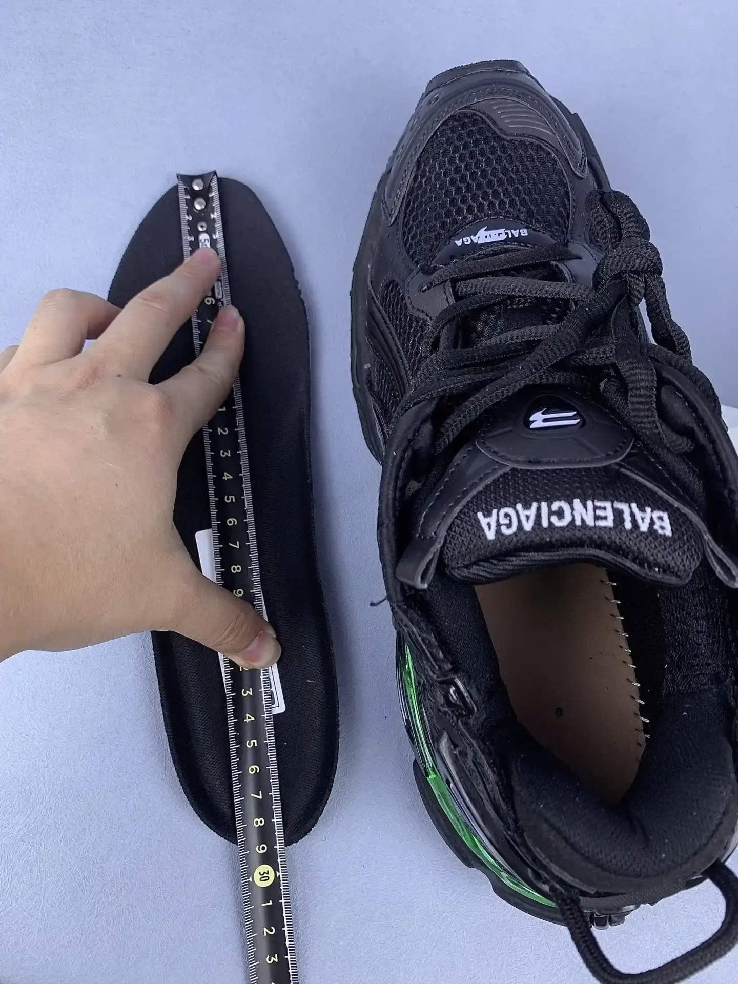 Balenciaga Runner LED Sneaker in Black product photo from LabelPicks