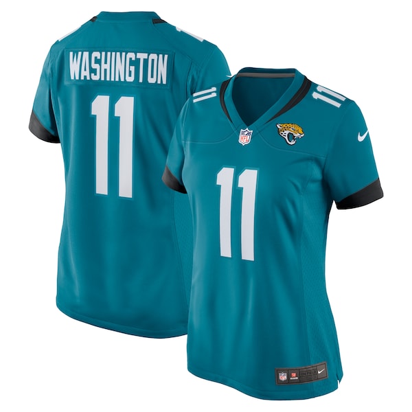Parker Washington Jacksonville Jaguars Nike Women's Team Game Jersey -  Teal