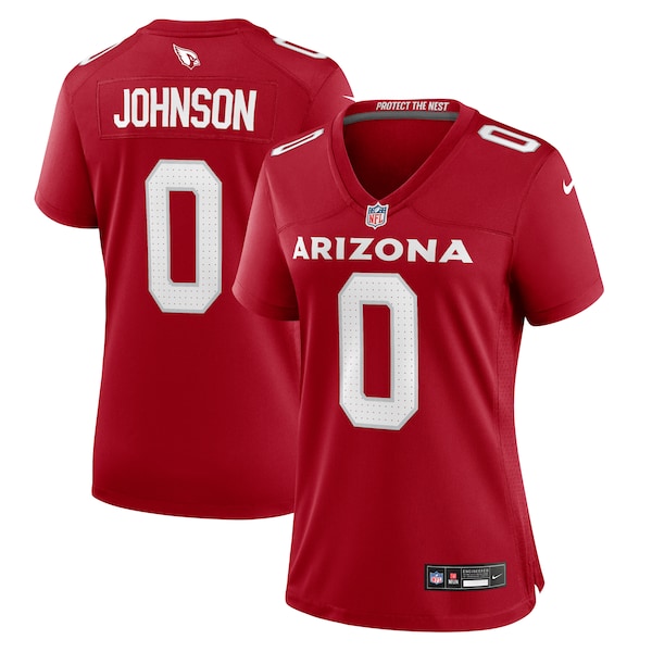 Will Johnson Arizona Cardinals Nike Women's Team Game Jersey -  Cardinal