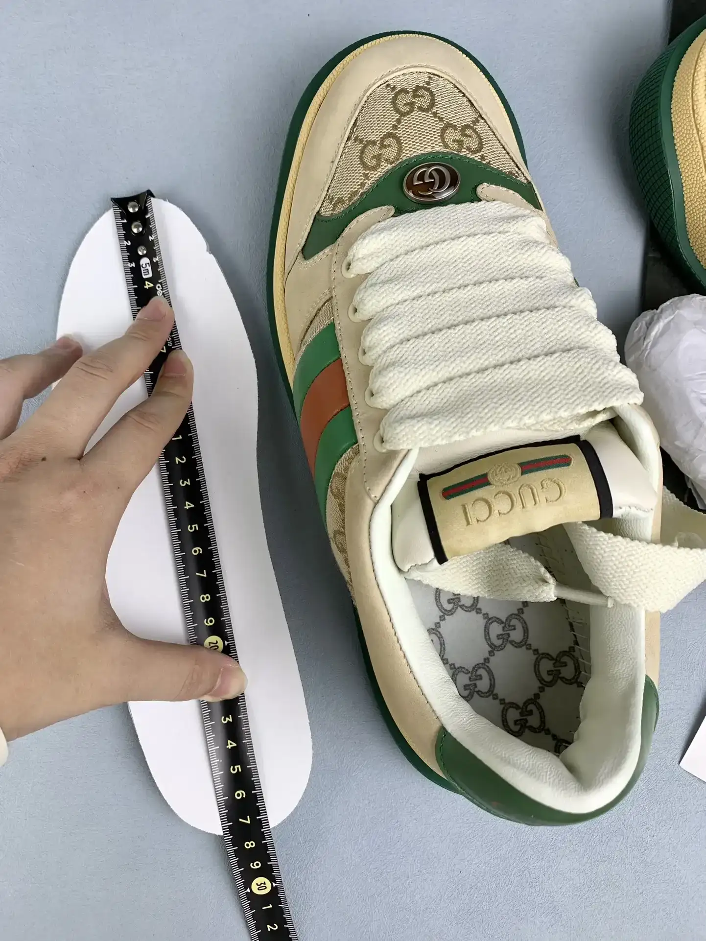 Gucci Screener GG Crystals sneaker product photo from LabelPicks