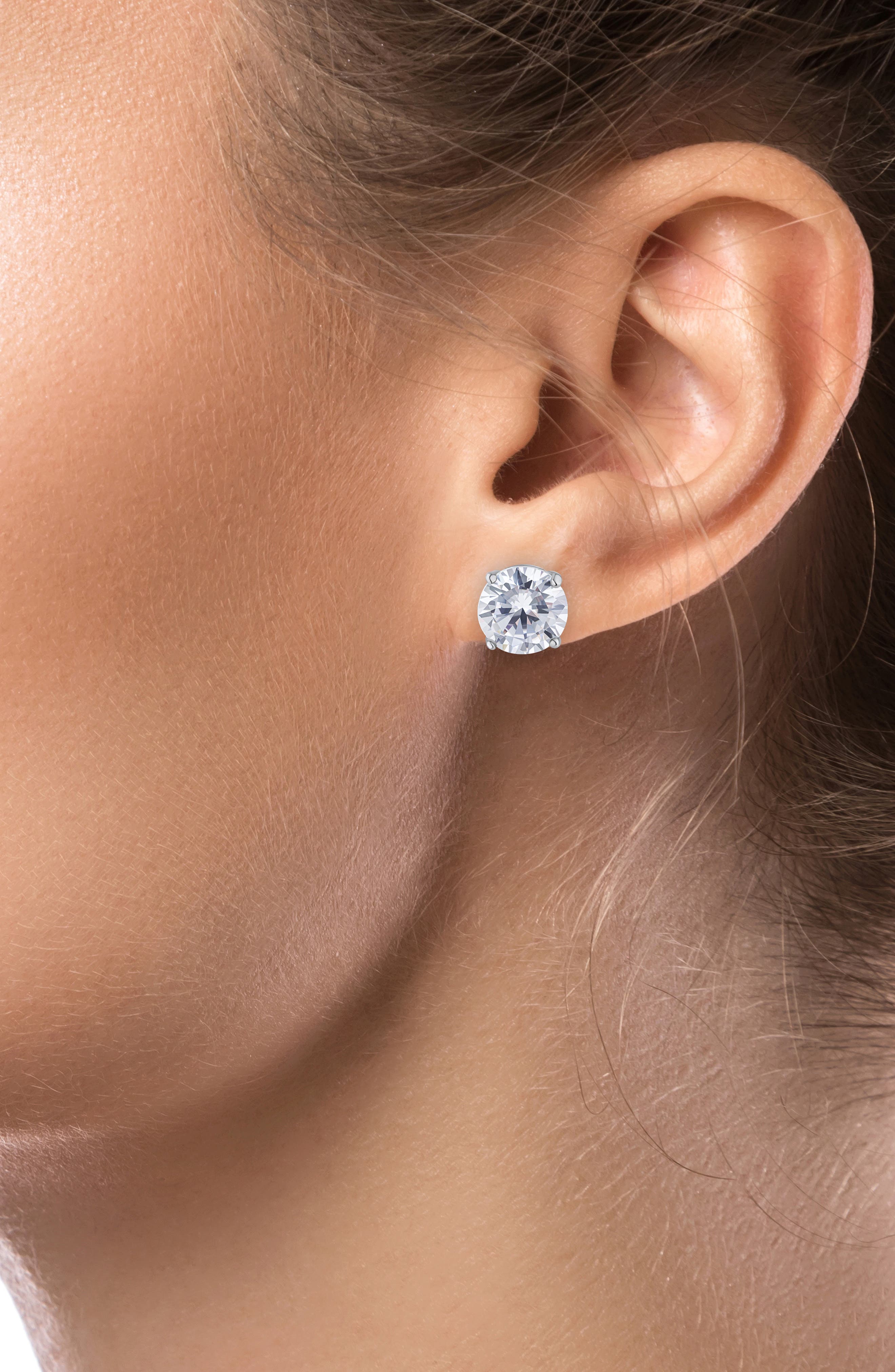 JARDIN 8mm Cubic Zirconia Stud Earrings (Nordstrom Exclusive)