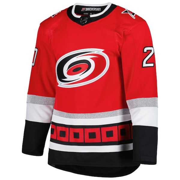 Sebastian Aho Carolina Hurricanes adidas Alternate Primegreen Authentic Player Jersey - Red