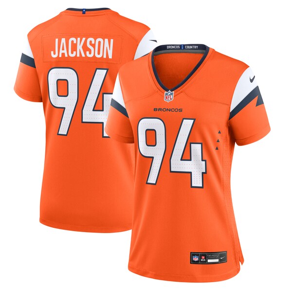 Jordan Jackson Denver Broncos Nike Women's Team Game Jersey -  Orange