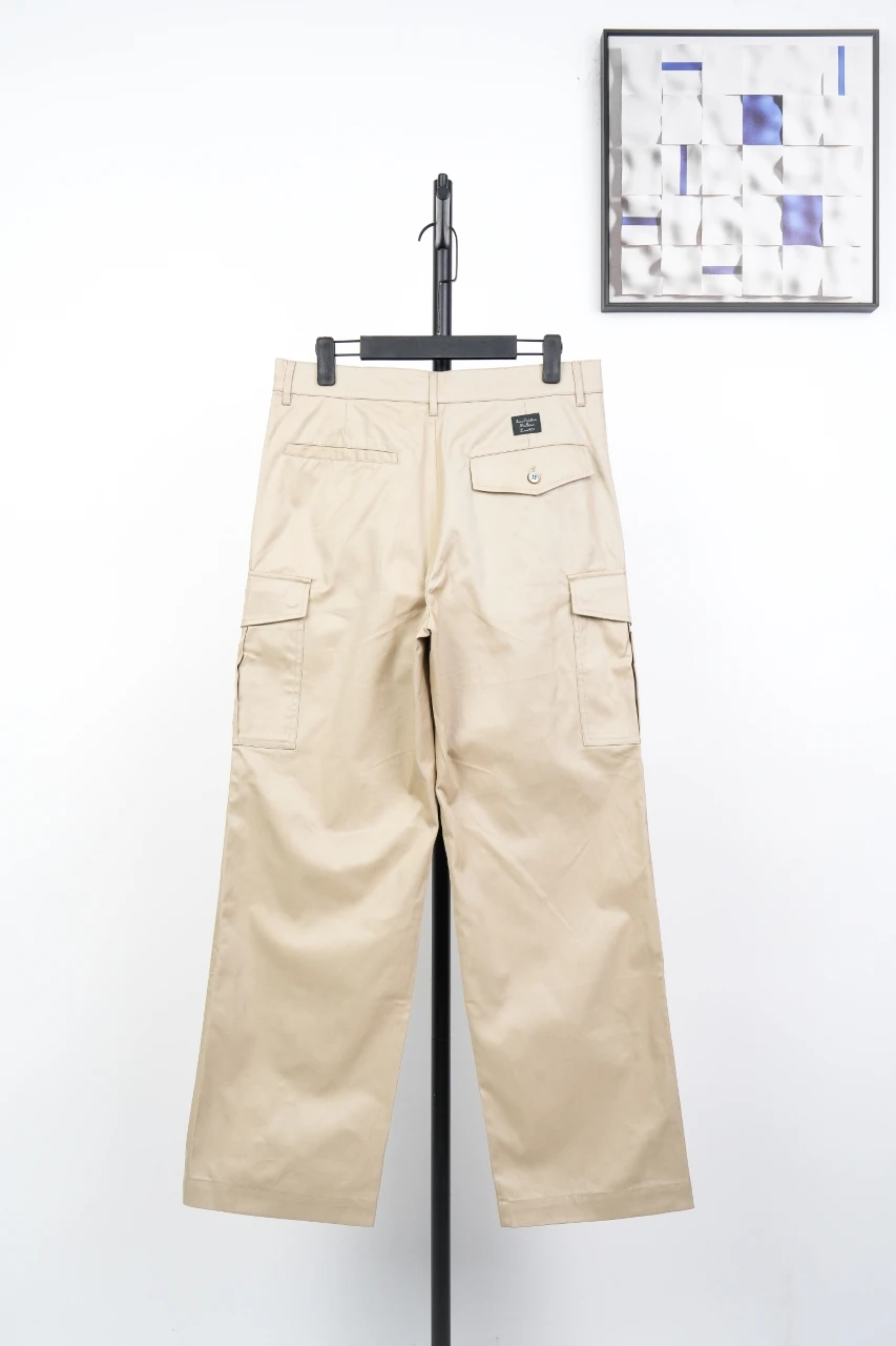 Louis Vuitton Khaki Multi Pocket Embroidered Cargo Pants product photo from LabelPicks