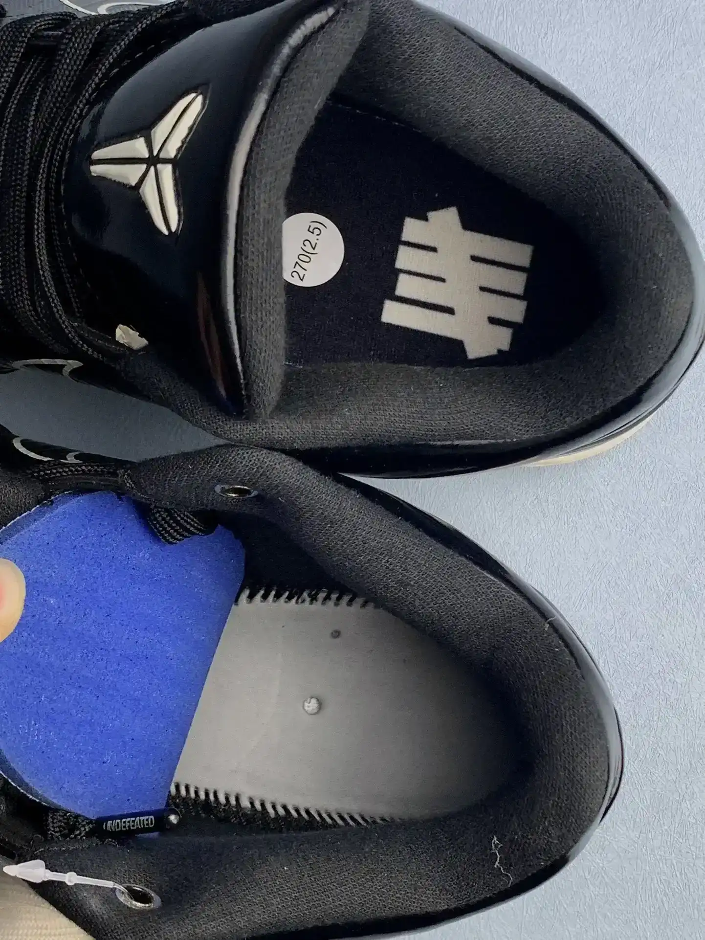 Undefeated x Kobe IV Protro 'Black Mamba' Shoes product photo from LabelPicks