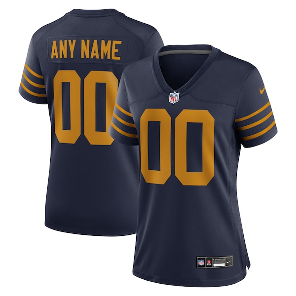 Green Bay Packers Nike Women's The 1923 Classic Game Custom Jersey - Navy/Green