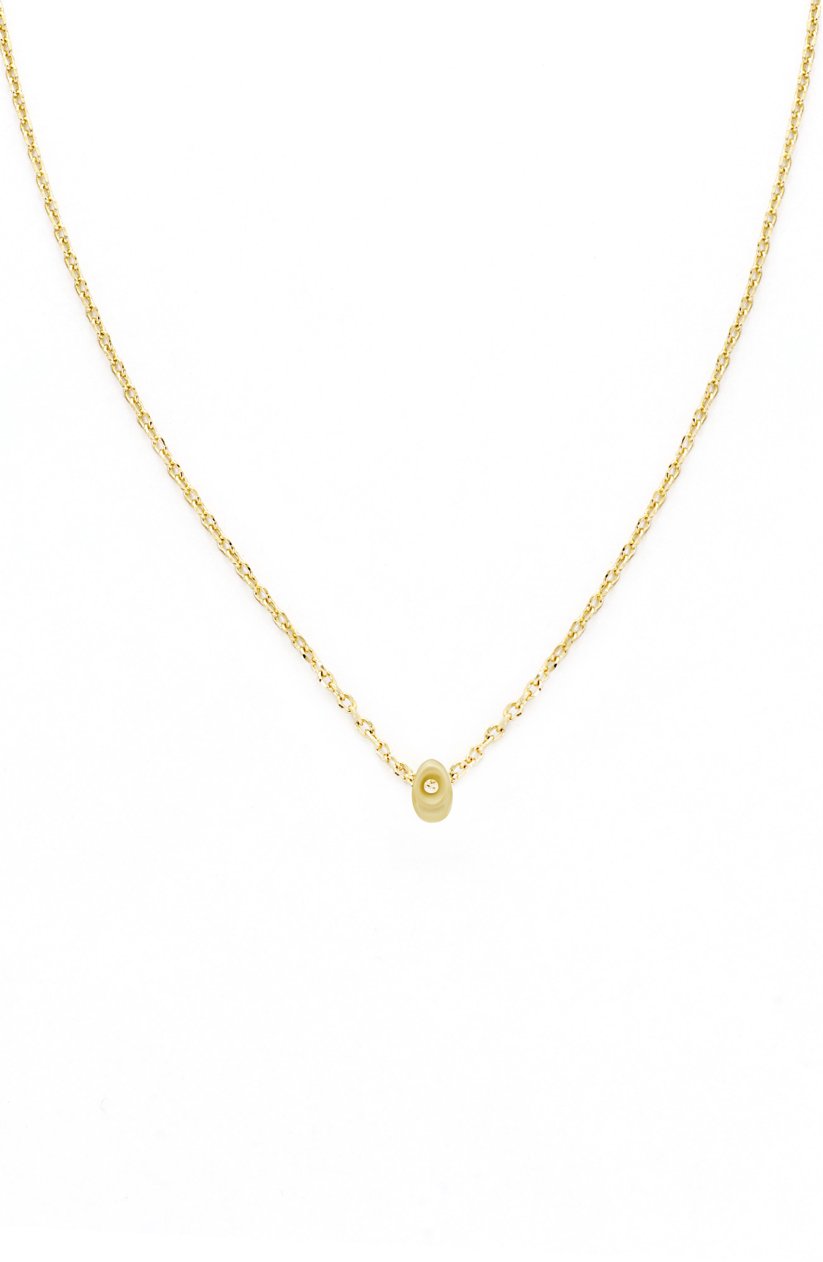 Panacea Bubble Initial Necklace