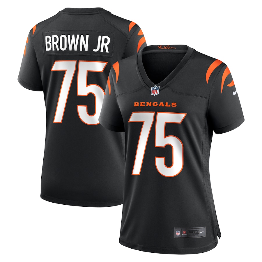 Orlando Brown Jr. Cincinnati Bengals Nike Women's Team Game Jersey - Black
