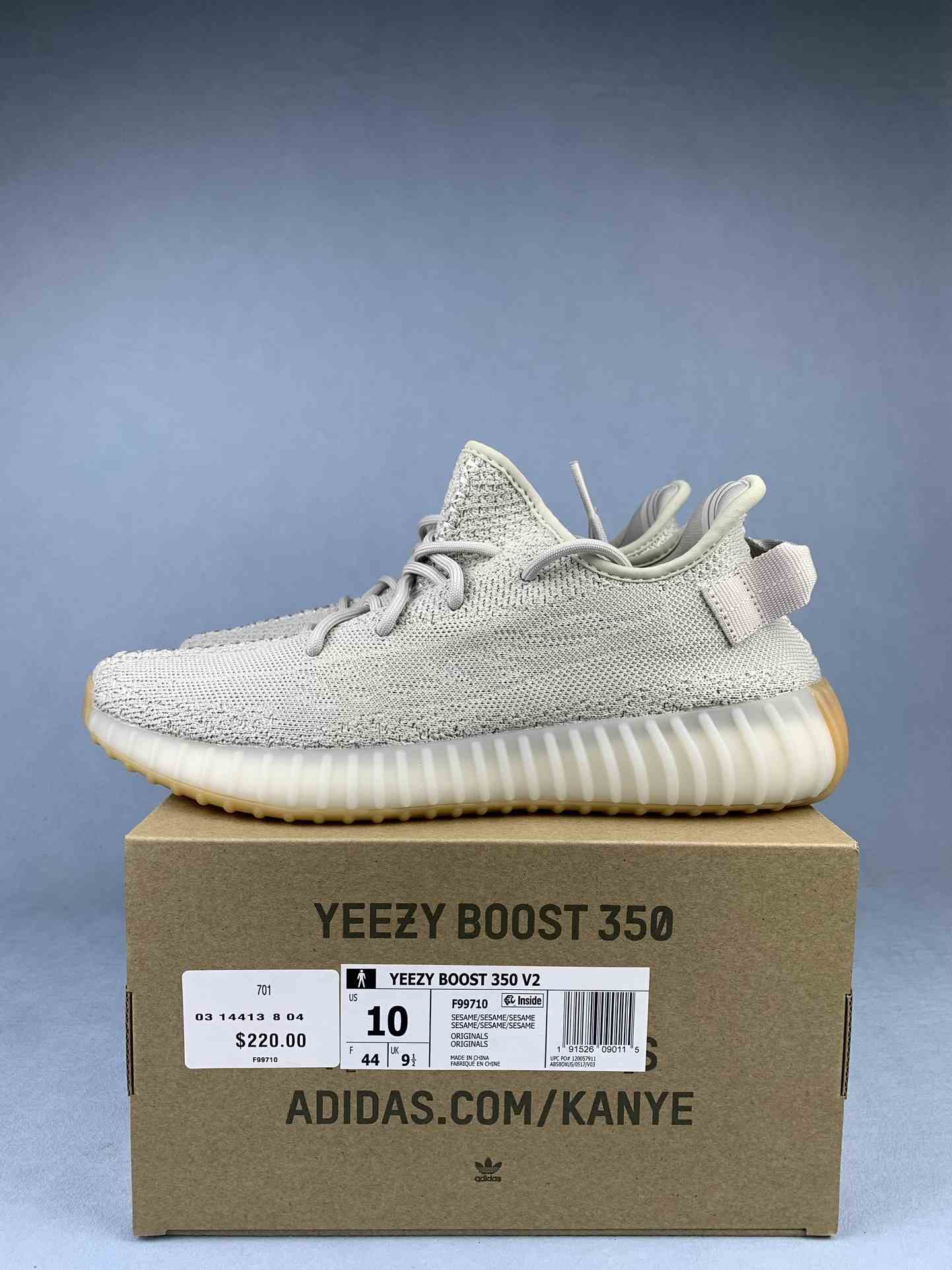 adidas Yeezy Boost 350 V2 Sesame Shoes