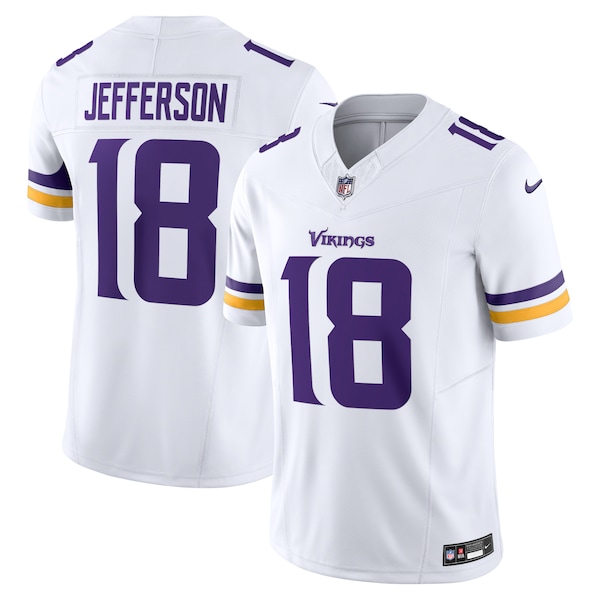 Justin Jefferson Minnesota Vikings Nike Vapor F.U.S.E. Limited Jersey - White/Purple