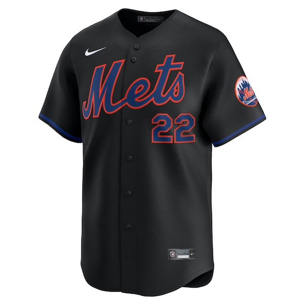 Juan Soto New York Mets Nike Alternate Limited Player Jersey - Black