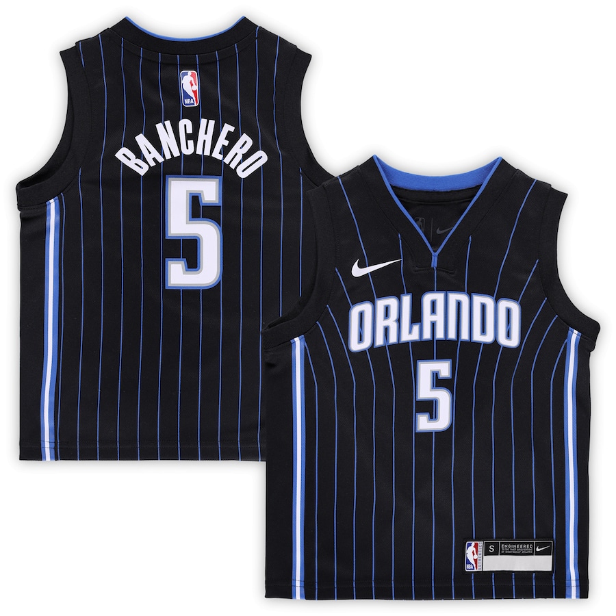 Paolo Banchero Orlando Magic Nike Preschool Swingman Player Jersey - Icon Edition - Black
