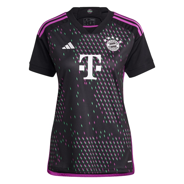 Bayern Munich adidas Women's 2023/24 Away Replica Jersey - Black