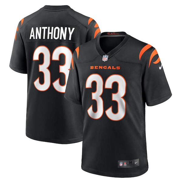 Daijahn Anthony Cincinnati Bengals Nike  Game Jersey -  Black