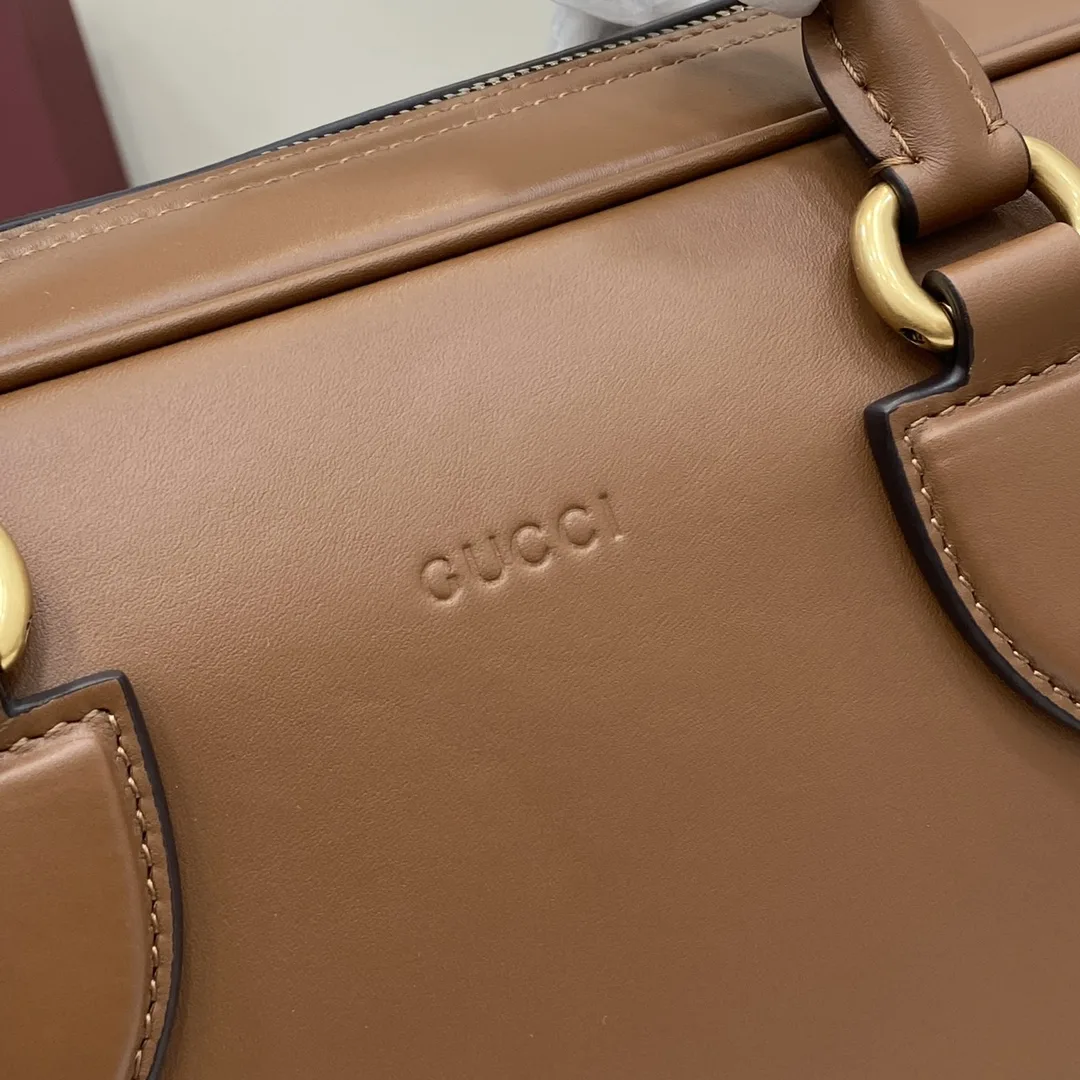 Gucci Brown Calfskin Tote Bag product photo from LabelPicks