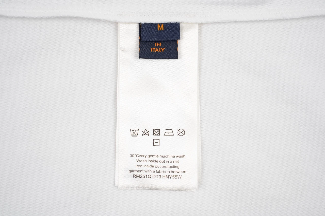 Louis Vuitton White Embossed T-Shirt product photo from LabelPicks