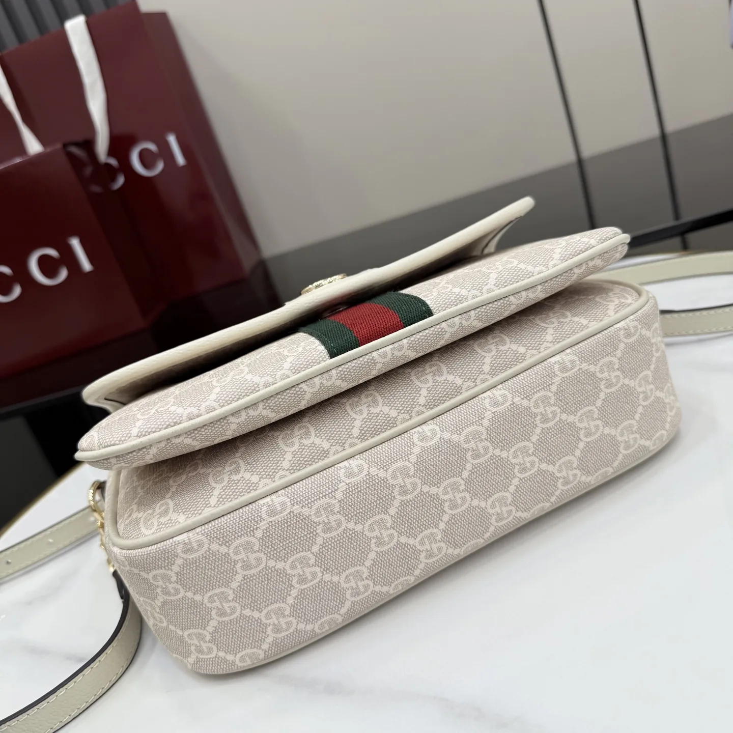 Gucci GG Supreme Canvas Ophidia Crossbody Bag product photo from LabelPicks
