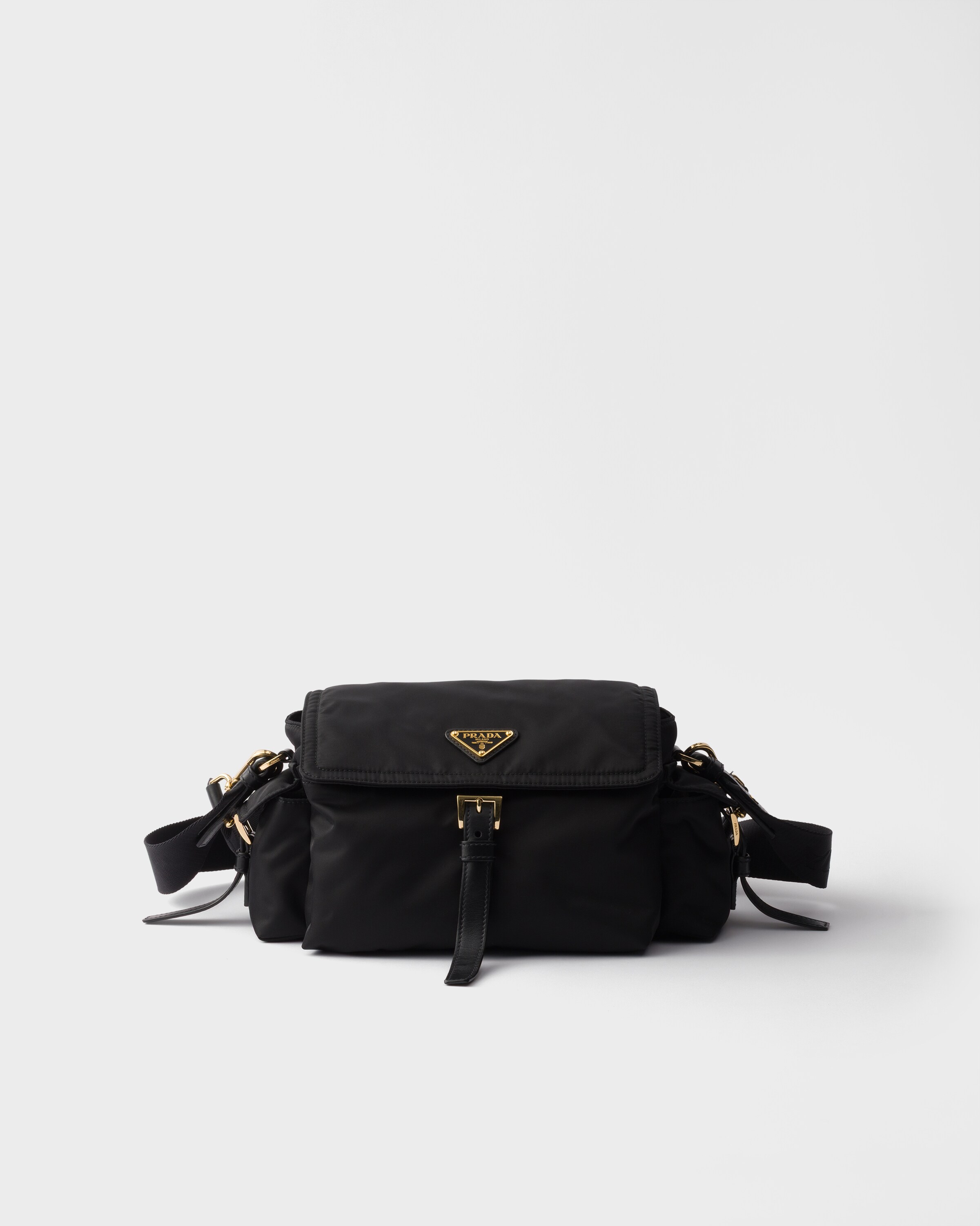 Prada Explore Mid-Size Re-Nylon Shoulder Bag