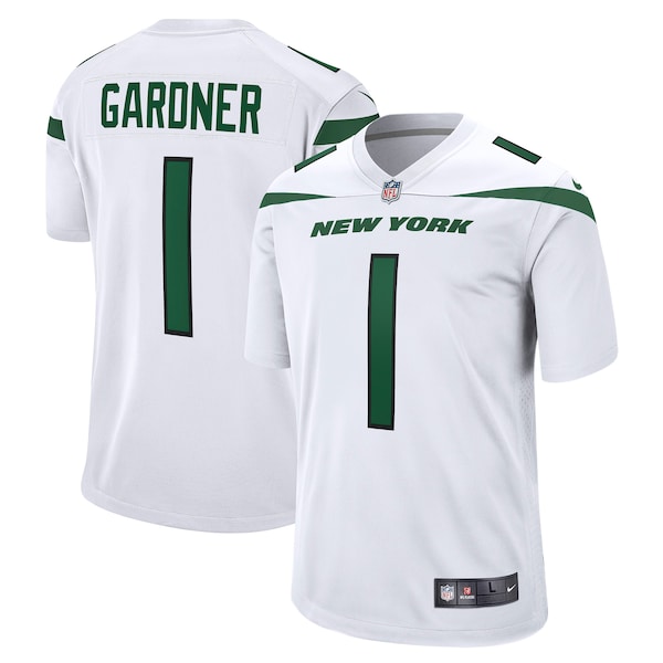Ahmad Sauce Gardner New York Jets Nike Player Game Jersey - White/Green