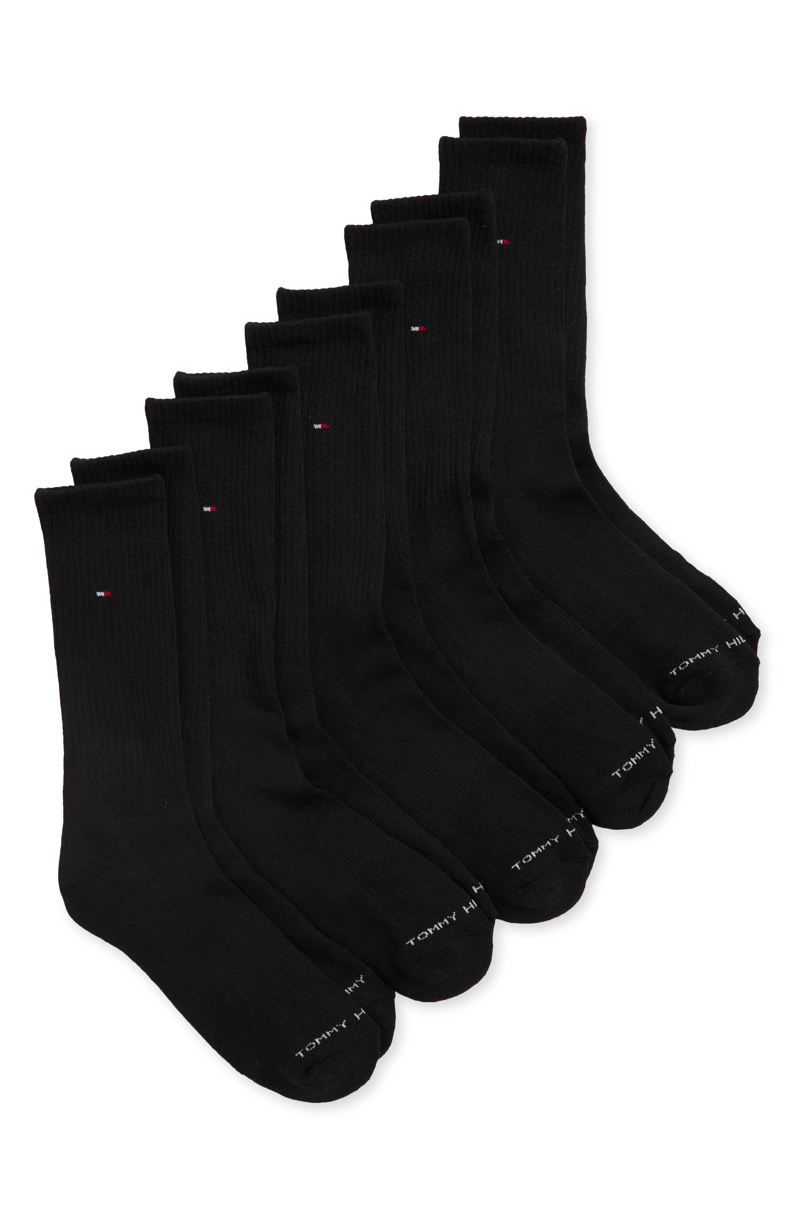Tommy Hilfiger 1/2 Terry Crew Socks - 5-Pack