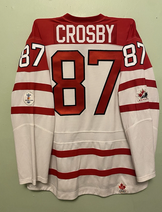 Sidney Crosby - Team Canada 2010 Olympics Limited Edition Jersey - White