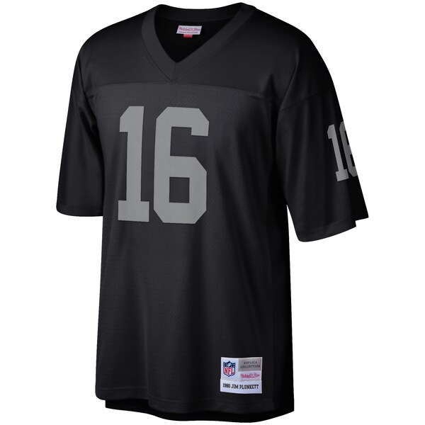 Jim Plunkett Las Vegas Raiders Retired Player Legacy Replica Jersey - Black