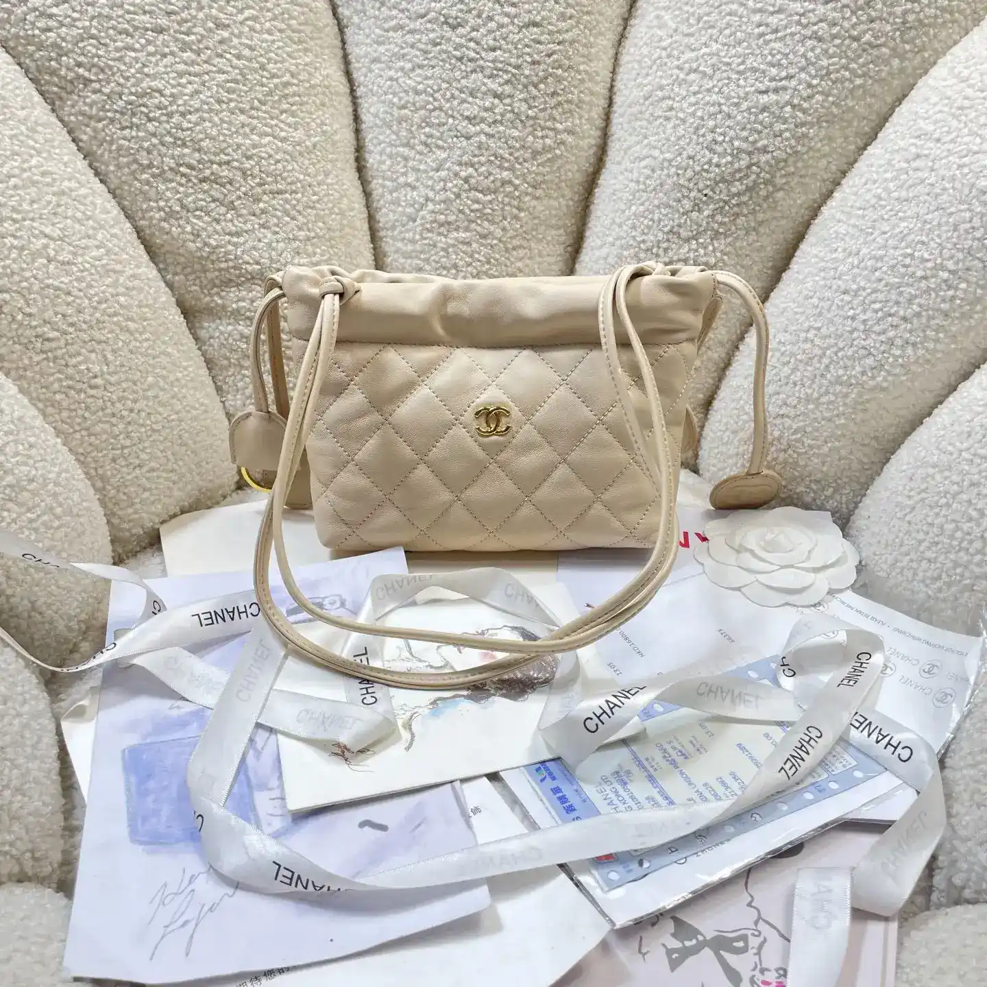 Chanel Quilted Leather Bucket Bag product photo from LabelPicks