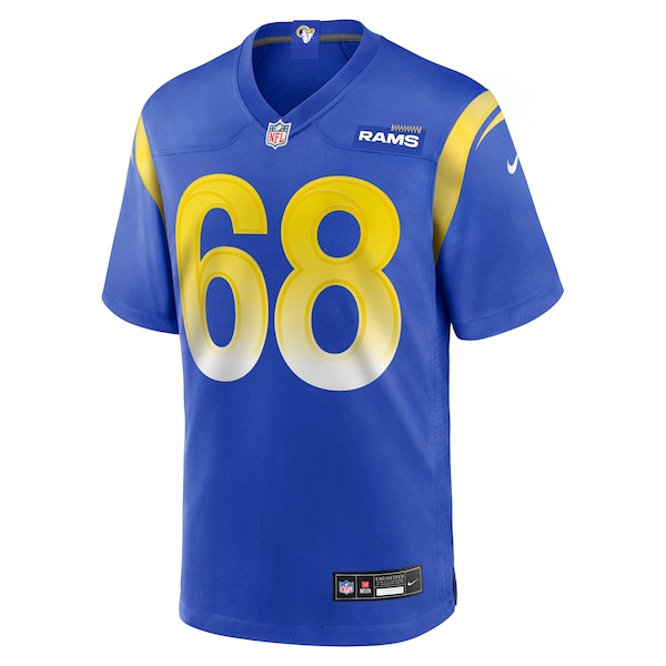 David Quessenberry Los Angeles Rams Nike Team Game Jersey -  Royal