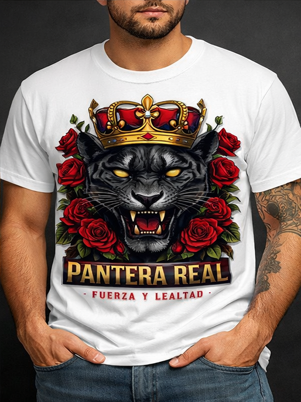 Remera Pantera Real | Streetwear Dark Unisex