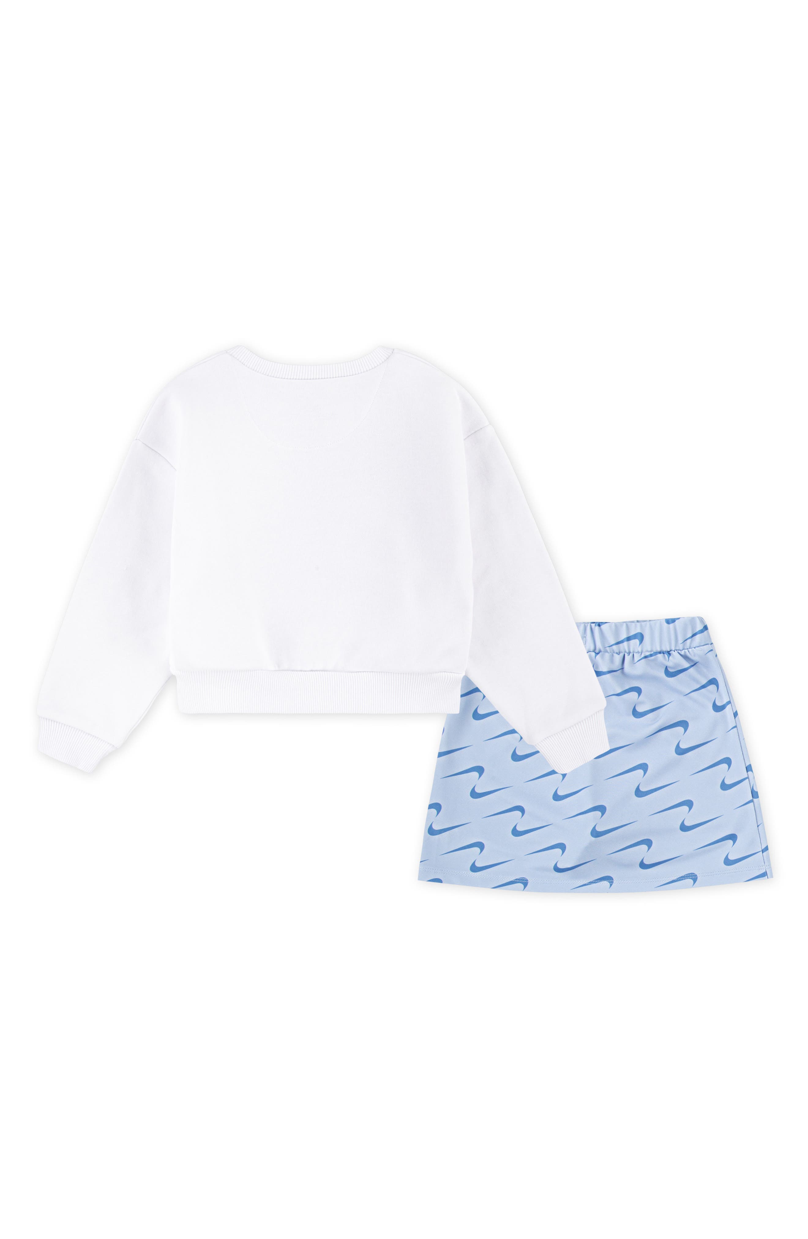 Nike Kids' Swoosh Motion Scooter Top & Skirt Set