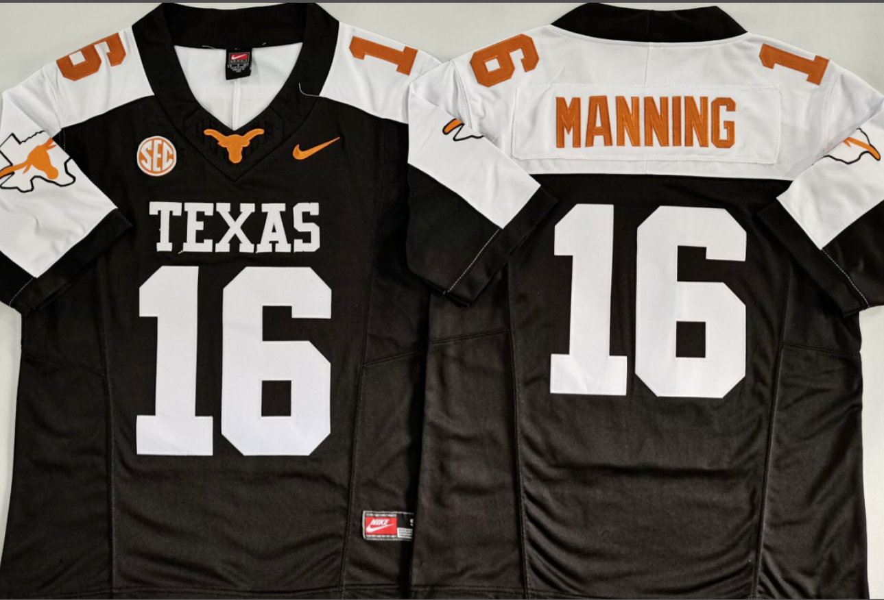 Arch Manning NCAA Texas Longhorns Nike Vapor Limited Jersey