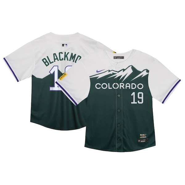 Charlie Blackmon Colorado Rockies Nike Toddler City Connect Limited Player Jersey - Green