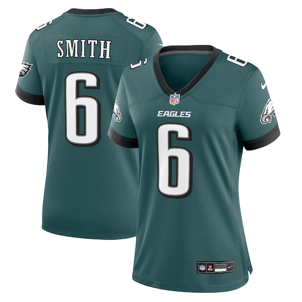 DeVonta Smith Philadelphia Eagles Nike Women's Team Game Jersey - Midnight Green/Black