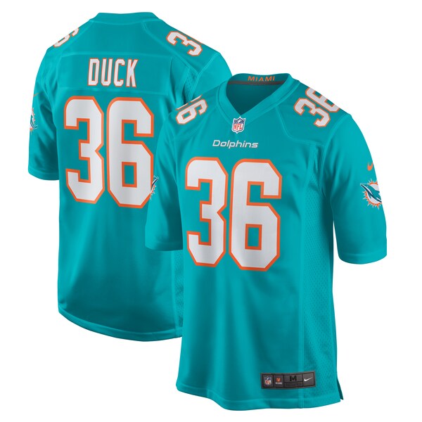 Storm Duck Miami Dolphins Nike  Game Jersey -  Aqua