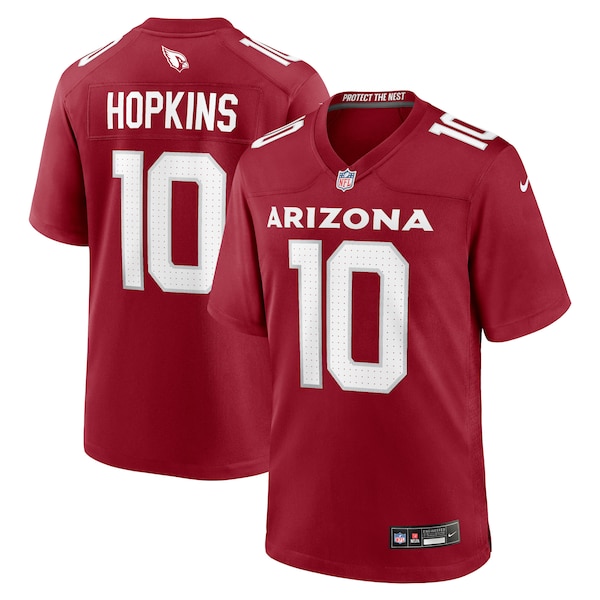 DeAndre Hopkins Arizona Cardinals Nike Game Player Jersey - Cardinal/White