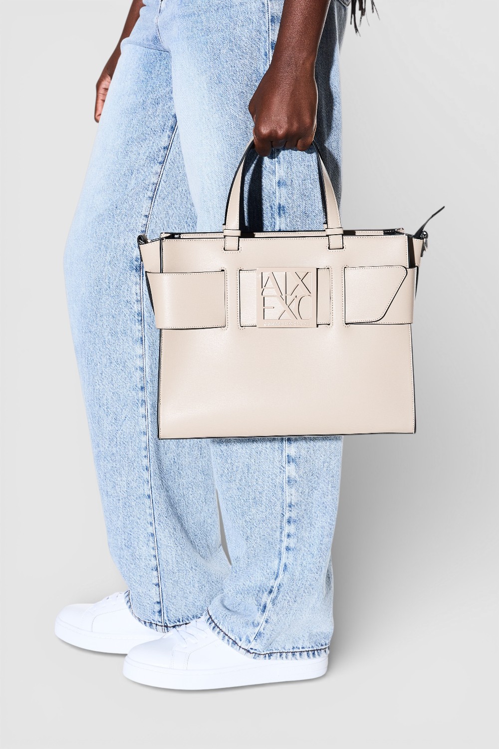 ARMANI EXCHANGE תיק נשיאה לארג'