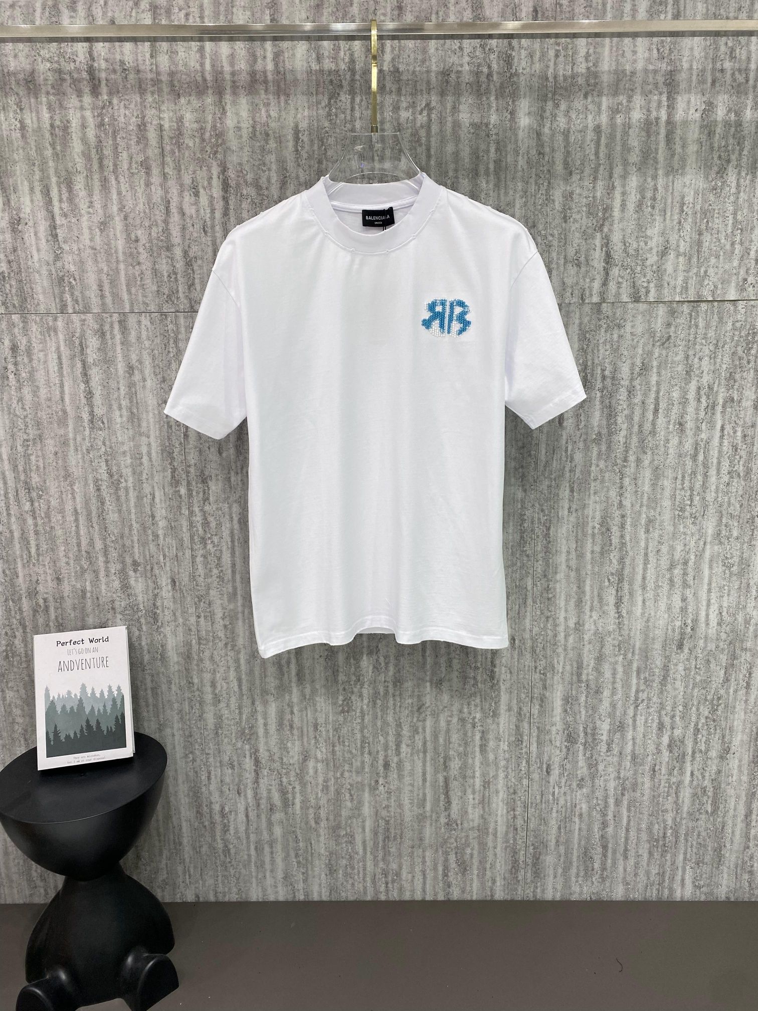 0414 loose printed casual t-shirt's