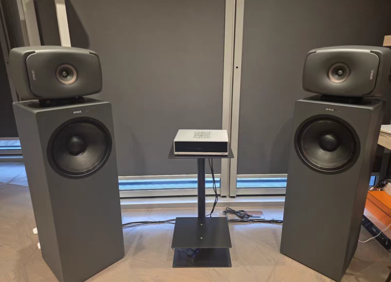 Genelec 8361A+W371A+Matrix NT-1 Studio Monitor Speaker Brand New (Pair Like New - GreshamTech