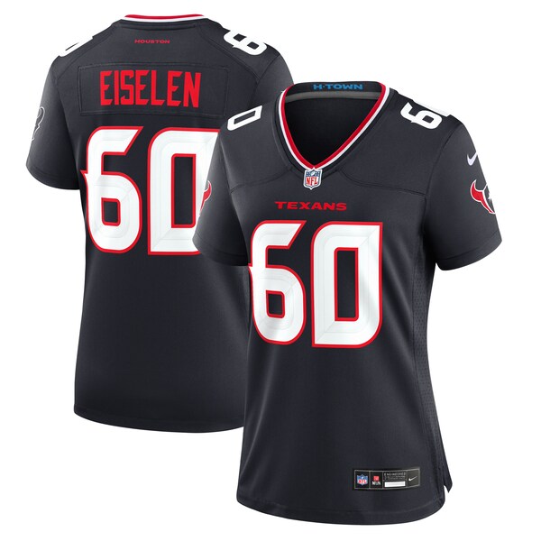 Dieter Eiselen Houston Texans Nike Women's Team Game Jersey -  Navy